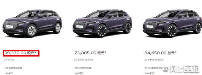 奥迪Q4 e-tron年底国产 尺寸接近ID.4 或27万起售-图2