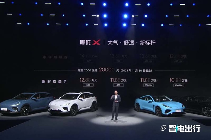 降價(jià)1.4萬(wàn)哪吒X售10.88-12.28萬(wàn)元 車(chē)身大幅加長(zhǎng)-圖3