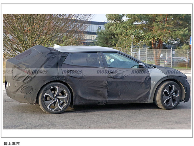 起亚全新电动车再曝谍照双电机全驱/配双色轮圈-图4