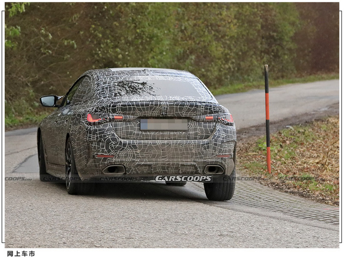 宝马全新4系Gran Coupe谍照 搭2.0T/双出排气-图4