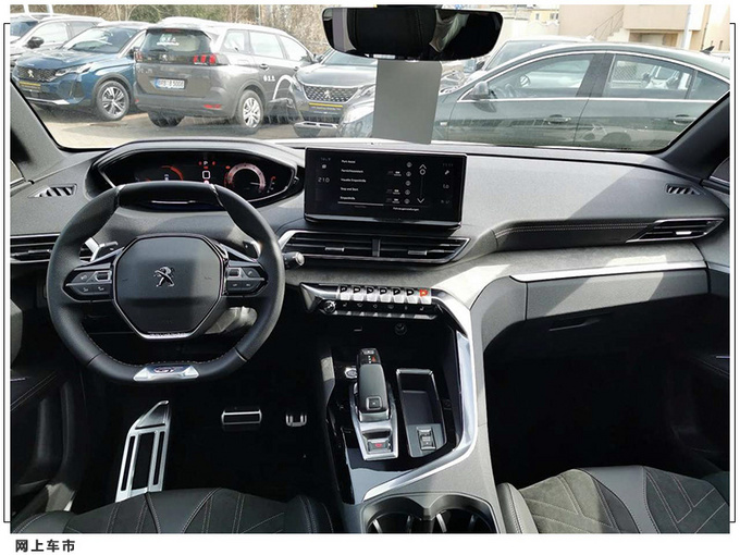 标致5008实拍曝光 搭1.6T引擎/点阵式进气格栅-图6