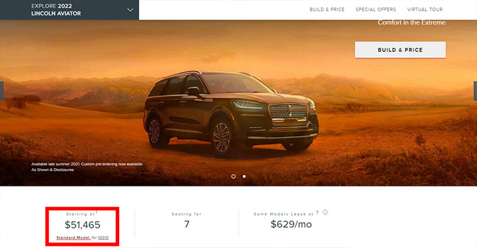 不厚道林肯飞行家中外价格差异大 国产后比海外还贵-图2