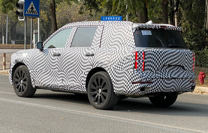 广汽传祺新GS8谍照曝光外观内饰大改 或年内上市-图3