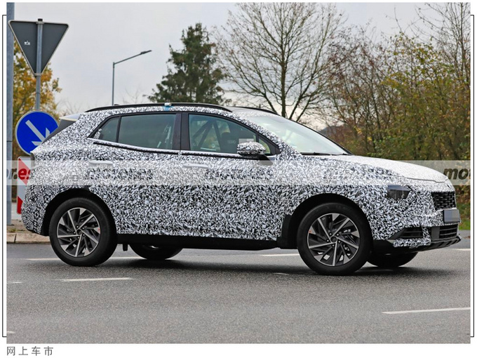 起亚全新SUV路试曝光6月投产/年底前将开售-图4