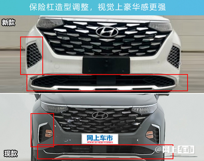 現(xiàn)代內(nèi)部文件曝光新庫斯途5月20日量產(chǎn)前臉大改-圖7