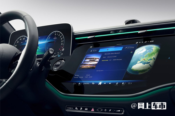 奔驰全新国产E级首发 大幅加长 17项中国专属配置-图1