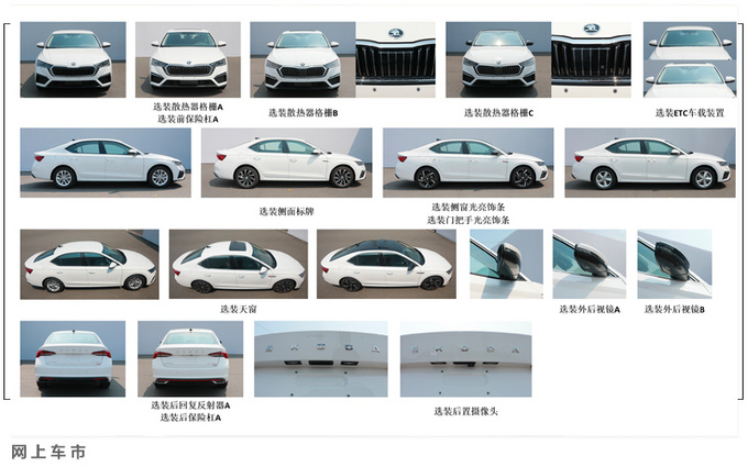 斯柯达全新明锐尺寸大涨 售价或将上调-明年上市-图1
