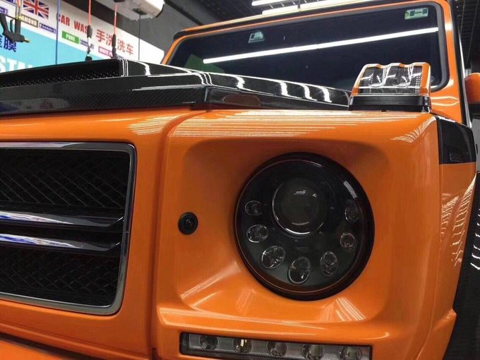 新奔驰G500改装巴博斯 绝世精彩刺眼底价-图3