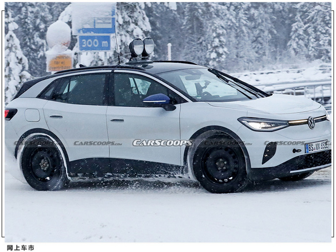 大众ID.4运动版谍照曝光 贯穿式灯带/今年亮相交付-图4