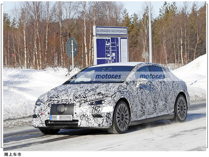 奔驰全新EQE谍照造型酷似CLS/9月全球首发-图2