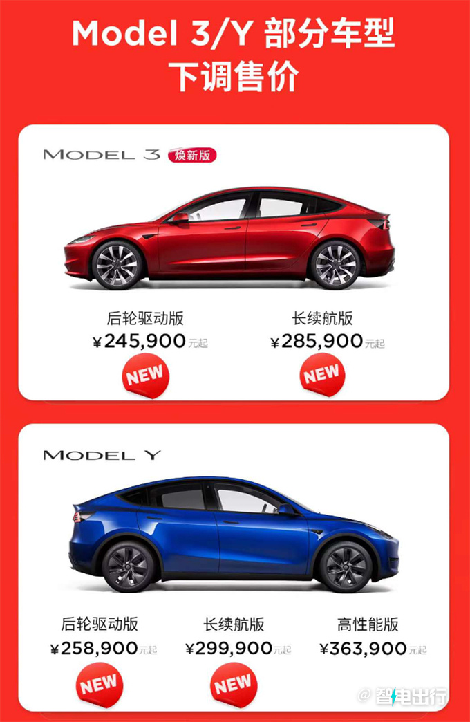 官降1.55万特斯拉Model 3换新版售25.89万起-图4