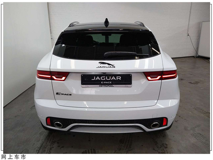 捷豹全新E-Pace实拍曝光搭2.0T/对标宝马X1-图4