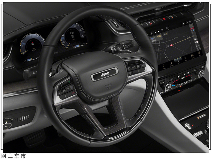 Jeep大切诺基L即将开售入门搭V6引擎/比途锐更大-图6