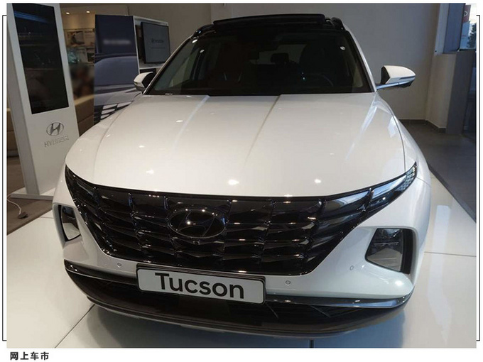 现代全新途胜实拍 搭1.6T混动/伊兰特同款方向盘-图2