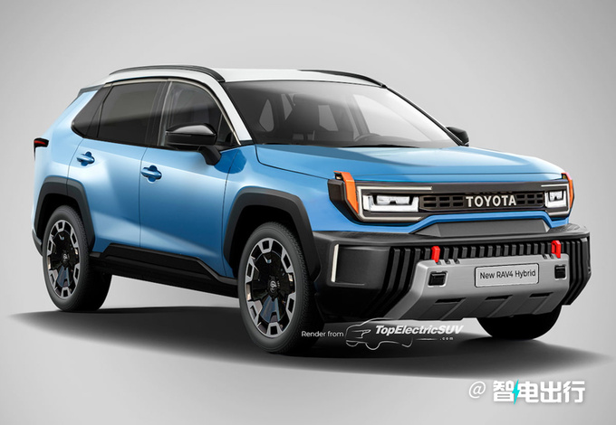 丰田全新RAV4曝光最快11月亮相/将停售燃油版车型-图1