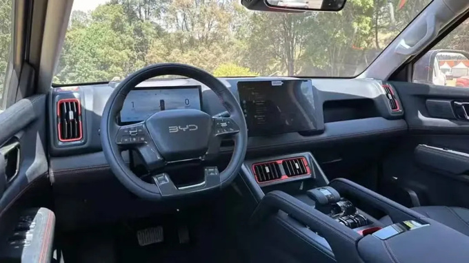 吊足胃口比亚迪Shark皮卡3张官方高清图片曝光-图4