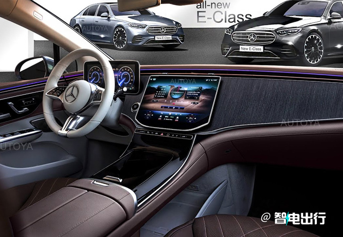 奔驰全新一代E级曝光上半年发布/尺寸大幅提升-图5