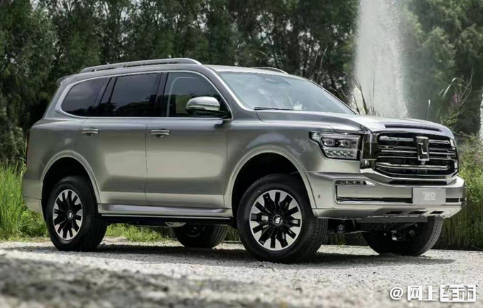 坦克600实车曝光 比丰田普拉多还大 8月29日发布-图1