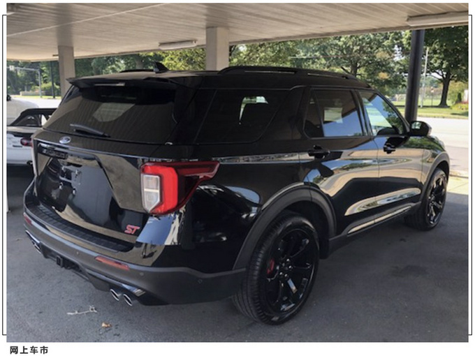 福特全新探险者ST实拍 搭3.0T引擎/2+3+2座椅布局-图4