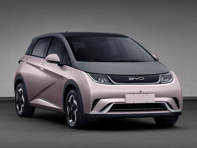 比亚迪海豚预售XX万起全新LOGO/最大续航405公里-图1