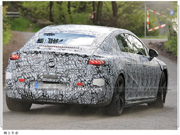 奔驰全新车型谍照曝光轿跑车身风格/9月亮相-图5