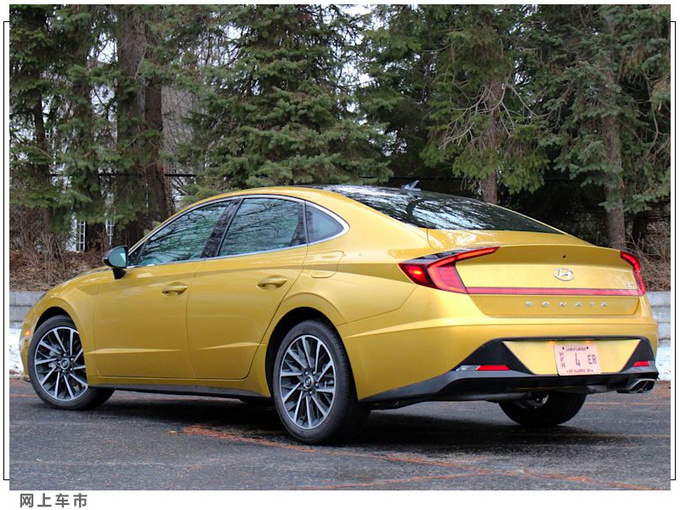 现代全新索纳塔实拍6月国产开售/方向盘酷似A8-图2