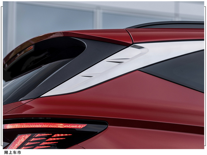 现代全新途胜即将上市 搭2.5L/全新S级同款中控屏-图6