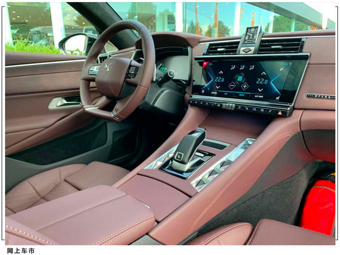内饰极具质感DS全新旗舰级轿车DS 9海外实拍-图6