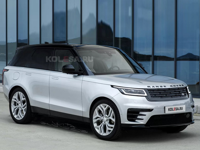 路虎全新揽胜效果图曝光年内发布/换搭新动力-图1