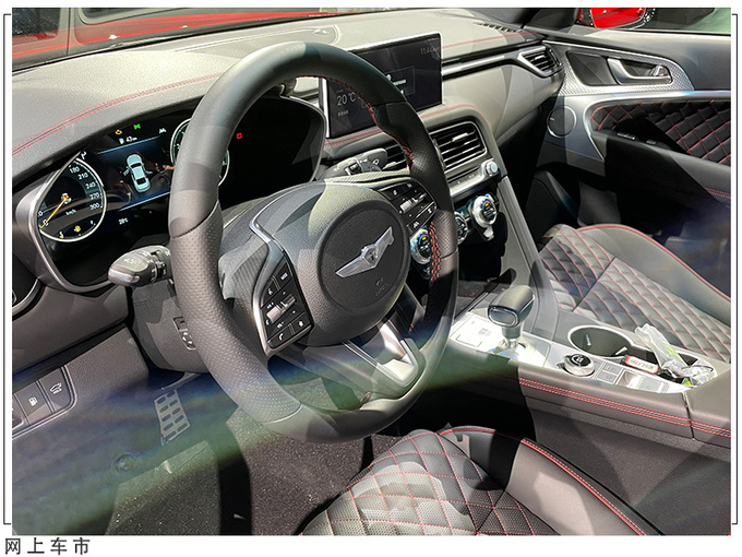 捷尼赛思全新G70实拍入门搭2.0T/动力超宝马3系-图5