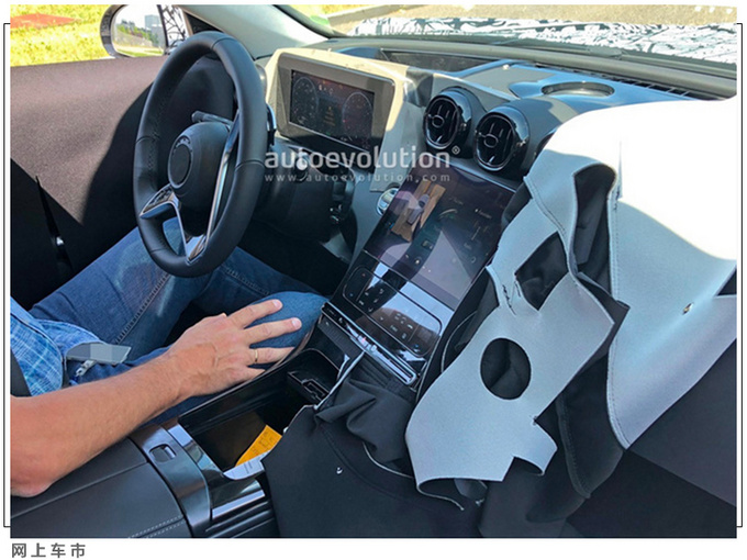 奔驰新一代C级立标版 内饰换竖屏/气势直逼S级-图4