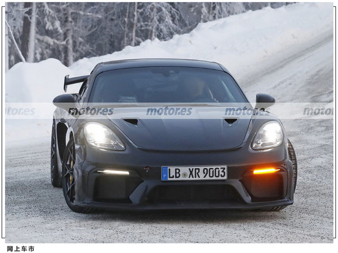 保时捷全新718 GT4 RS谍照搭4.0L引擎/大尺寸尾翼-图4