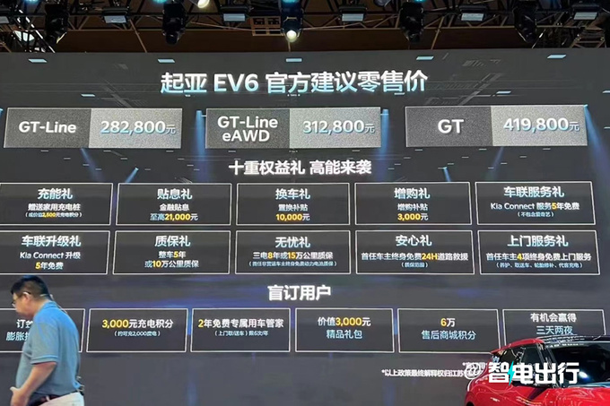 最贵起亚EV6上市售28.28-41.98万 续航671km-图3