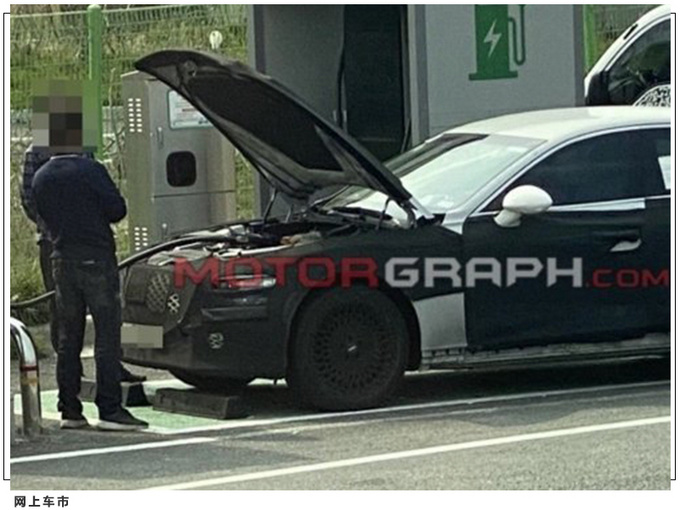 捷尼赛思全新电动eG80谍照搭载太阳能电池板车顶-图2