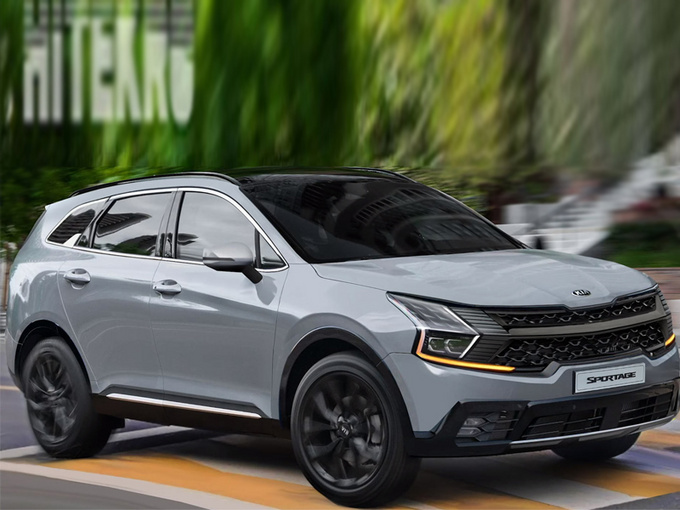 起亚全新狮跑外观曝光前脸酷似K5/增搭轻混系统-图1