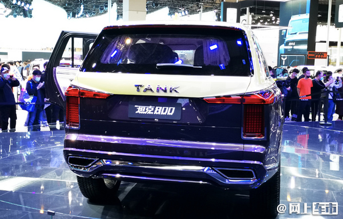 坦克800动力参数曝光搭3.0T+9AT 明年就能买-图3