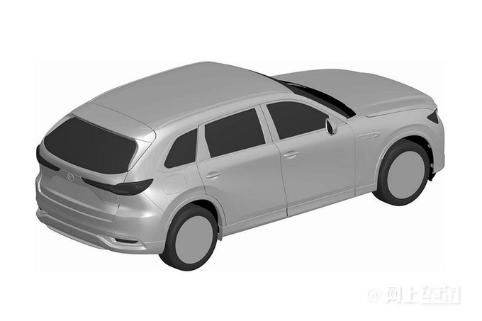 马自达全新CX-80专利图曝光今年在华国产开售-图4