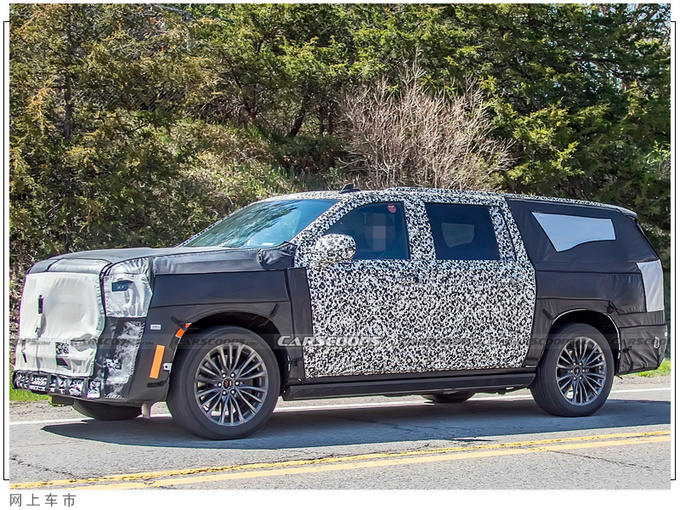 凯迪拉克大号XT6新车型曝光搭6.2T动力大涨-图2