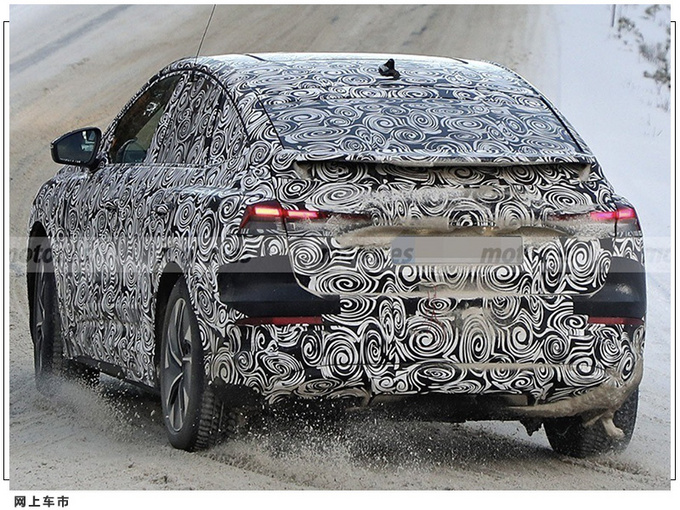 奥迪Q4 e-tron轿跑版谍照 溜背造型/明年首发亮相-图7