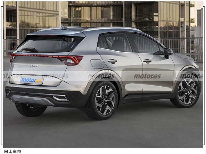 起亚全新狮跑外观曝光 尾灯造型大改/今年年内亮相-图7