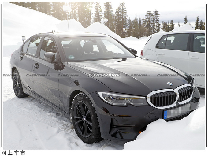 宝马全新3系曝光升级悬浮式双联屏/前脸换新造型-图5