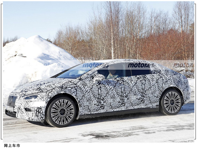 奔驰全新EQE谍照造型酷似CLS/9月全球首发-图4