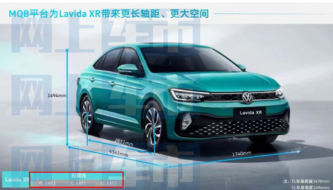 大众朗逸新锐配置曝光推出3款车型 预售9.59万起-图1