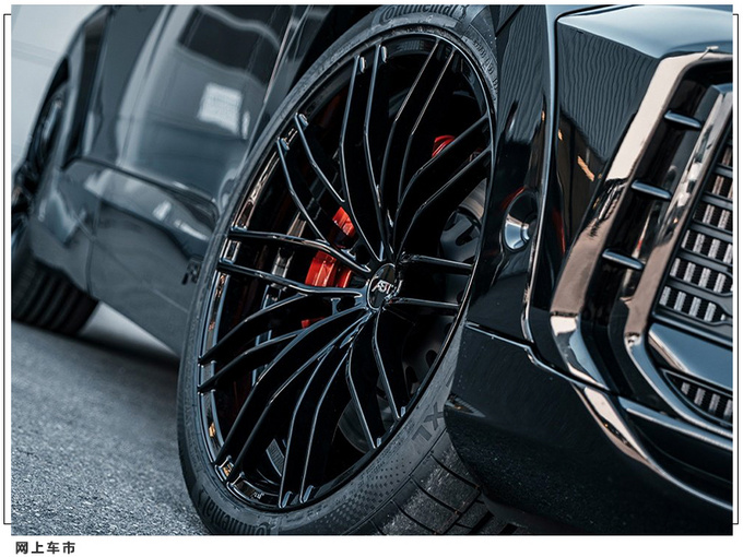 奥迪SQ7改装版发布搭黑色运动套件/4.0T性能大涨-图7