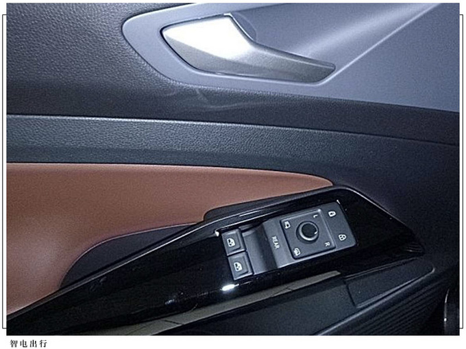 大众ID.4进店实拍悬浮中控屏/配黑色车顶扰流板-图5