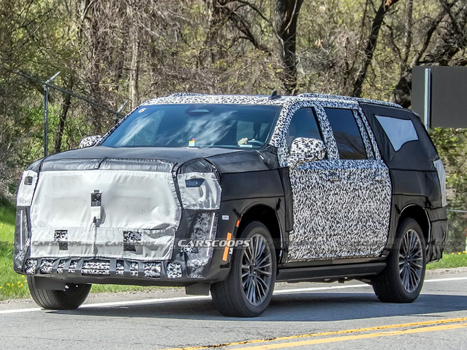 凯迪拉克大号XT6新车型曝光搭6.2T动力大涨-图1