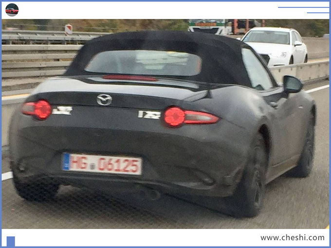 马自达新款MX-5路试曝光 配硬质顶篷/明年亮相-图4