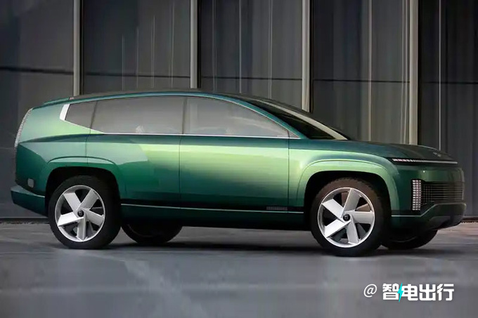 现代全新旗舰级大型SUV曝光未上市就更名/外观再改动-图2