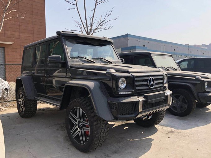 奔驰G350d柴油4X4 越野大神器258万露底-图3
