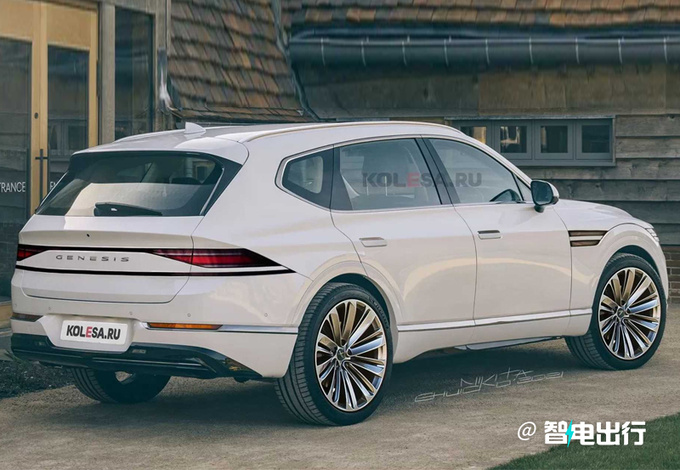 捷尼赛思新旗舰SUV曝光对标奔驰EQS/进口引入-图2
